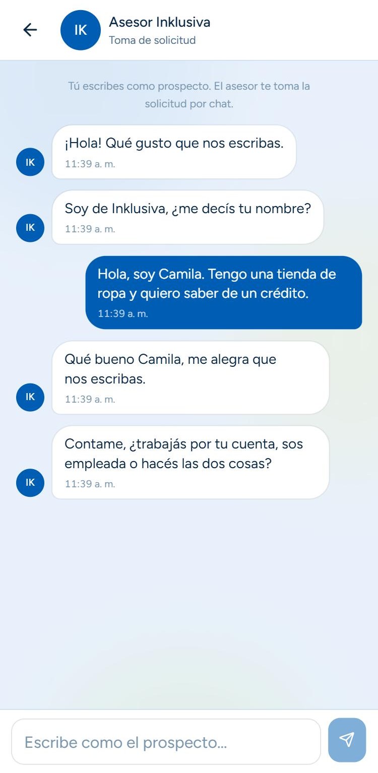 GestorIA. Chat asesor inklusiva