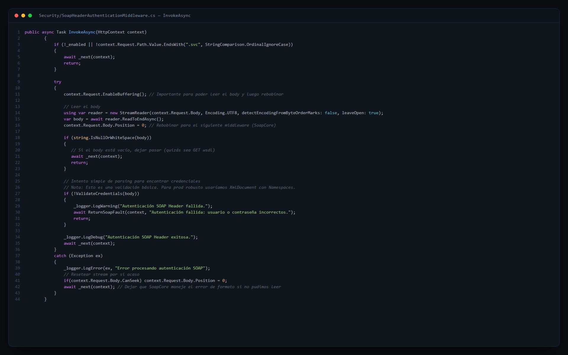 Pagos Integración una vía RIN Bancolombia. Codigo seguridad soap